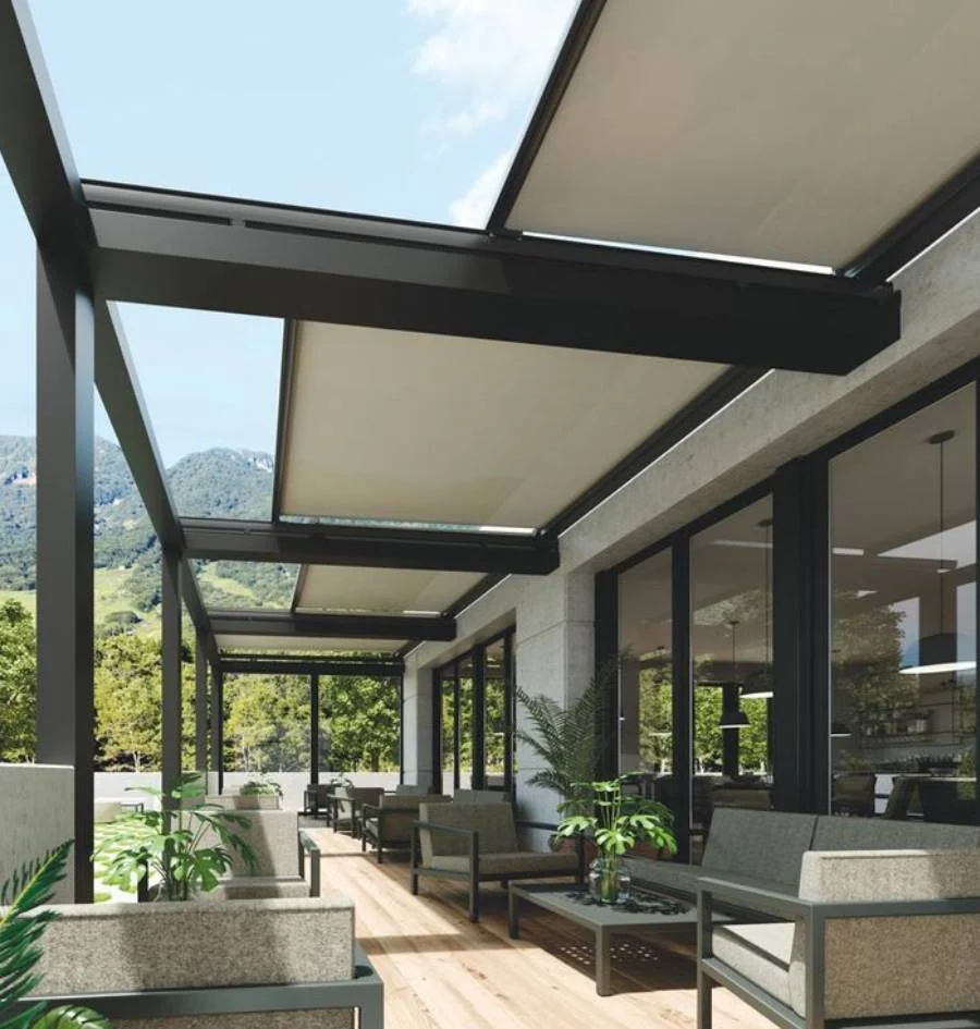 Toldo sob medida em varanda residencial, solucao Arte da Casa para Belo Horizonte e Sete Lagoas.